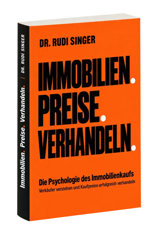 Buch „Immobilien. Preise. Verhandeln.“ von Dr. Rudi Singer