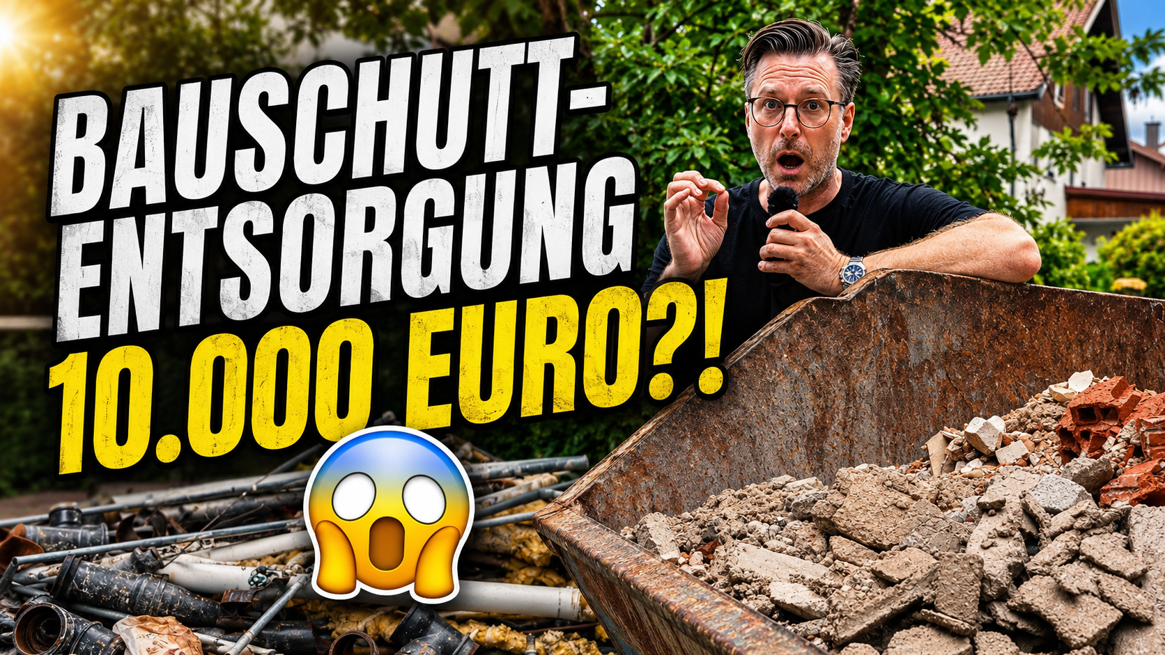 🚨 Was kostet eigentlich Bauschutt Entsorgung? Irre teuer! BAUSCHUTT-KOSTEN EXPLODIEREN! 😱