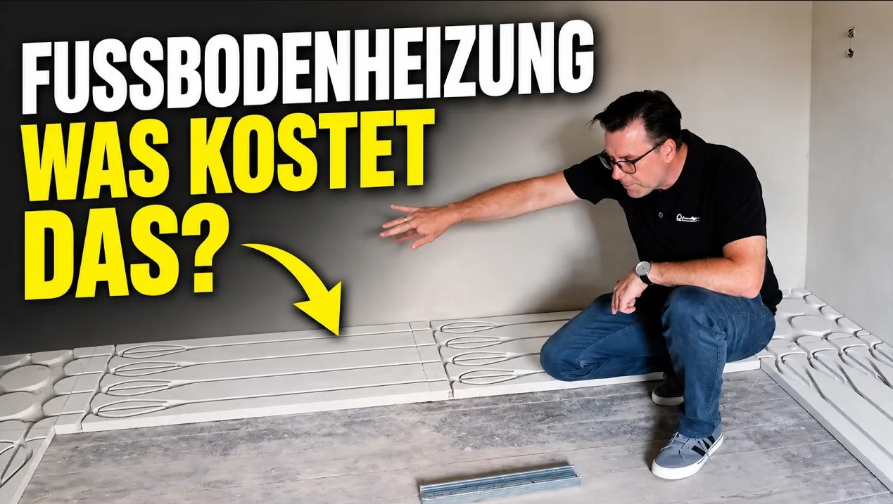 Fussbodenheizung Trockenbau auf Holzboden