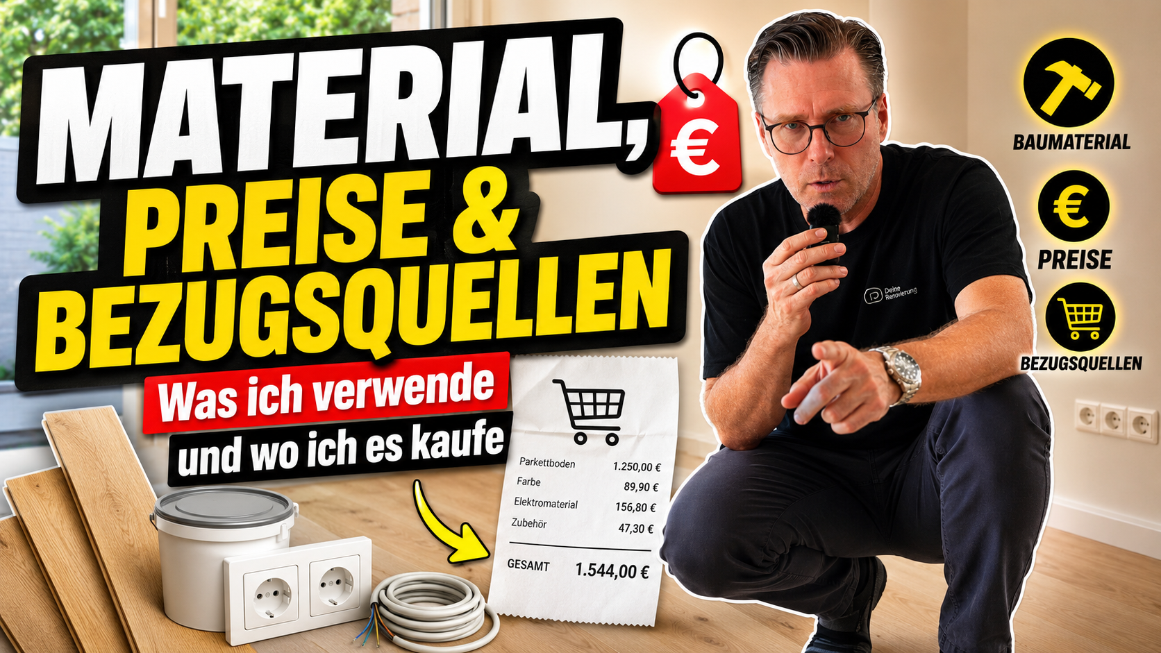 Material, Preise & Bezugsquellen
